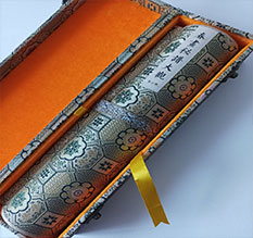 延津书画装裱案例